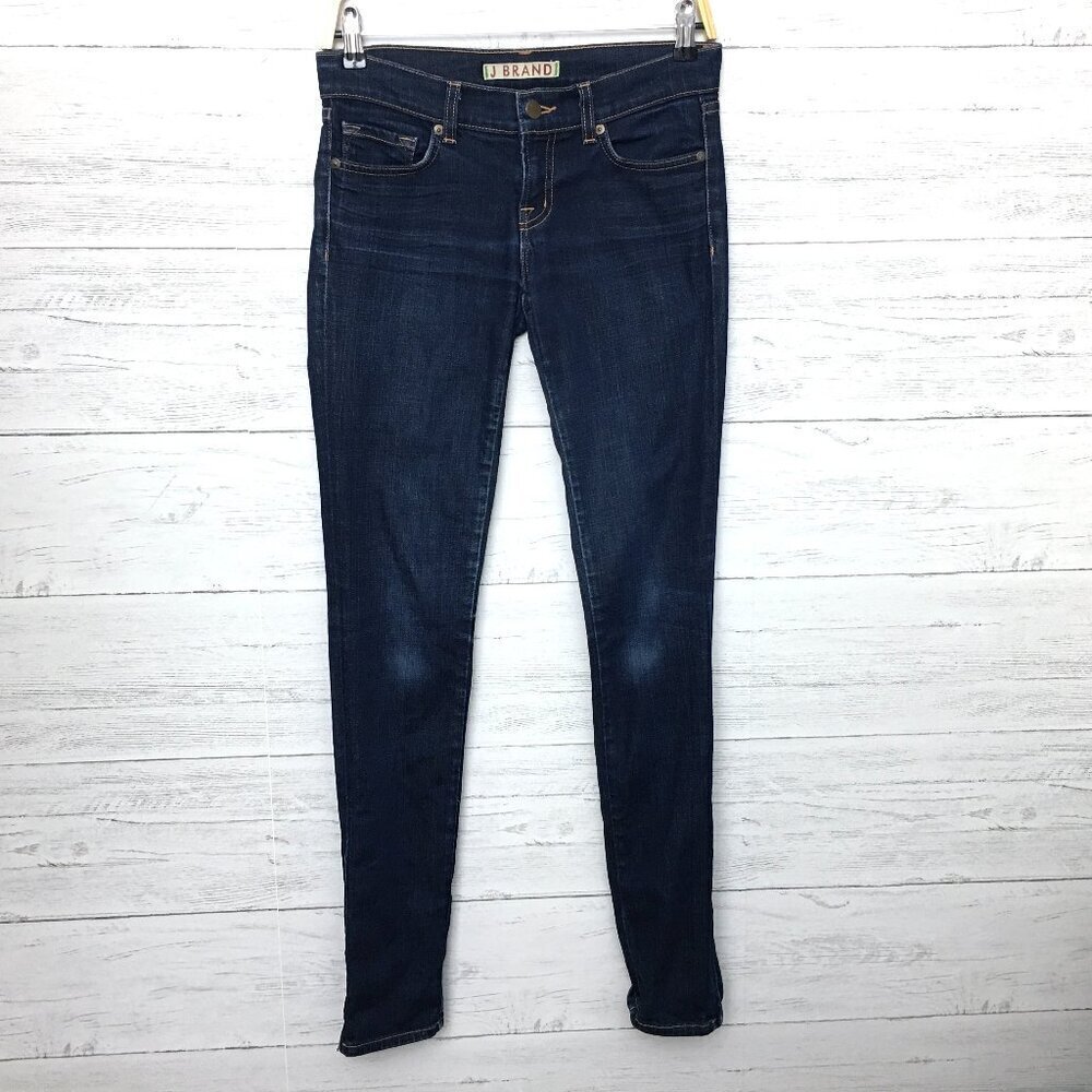 J. Brand Women's Skinny Jeans The Deal #9612 Low Rise Stretch size 25 length 33"